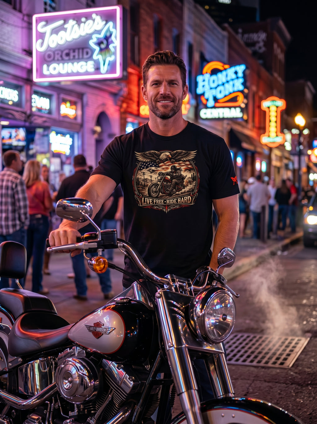 American Biker Culture - T-shirt