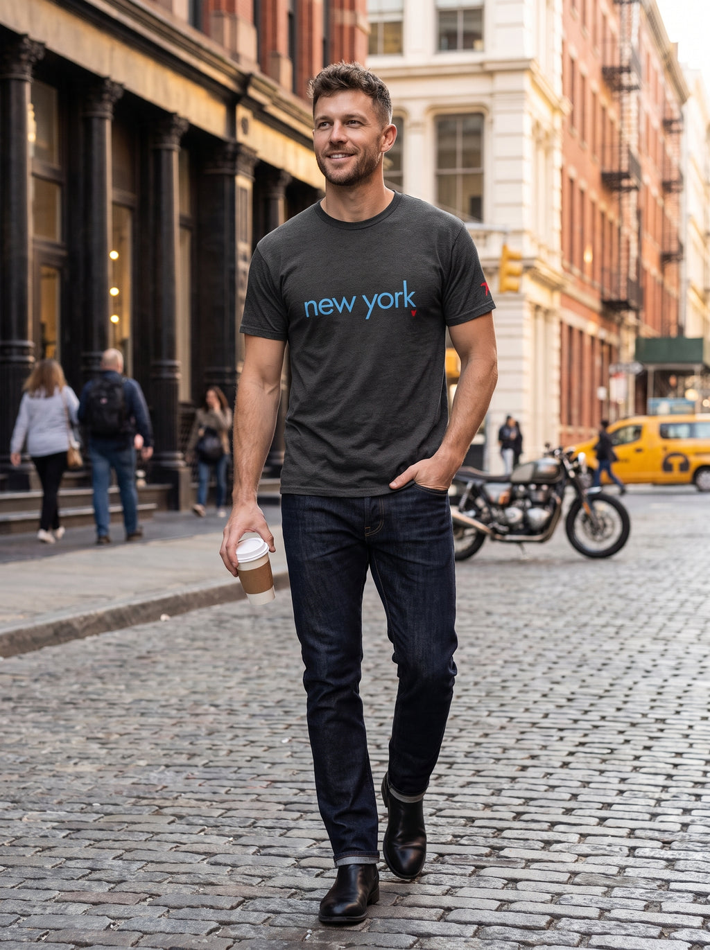New York Classic Tee | Soft Cotton Unisex T-Shirt