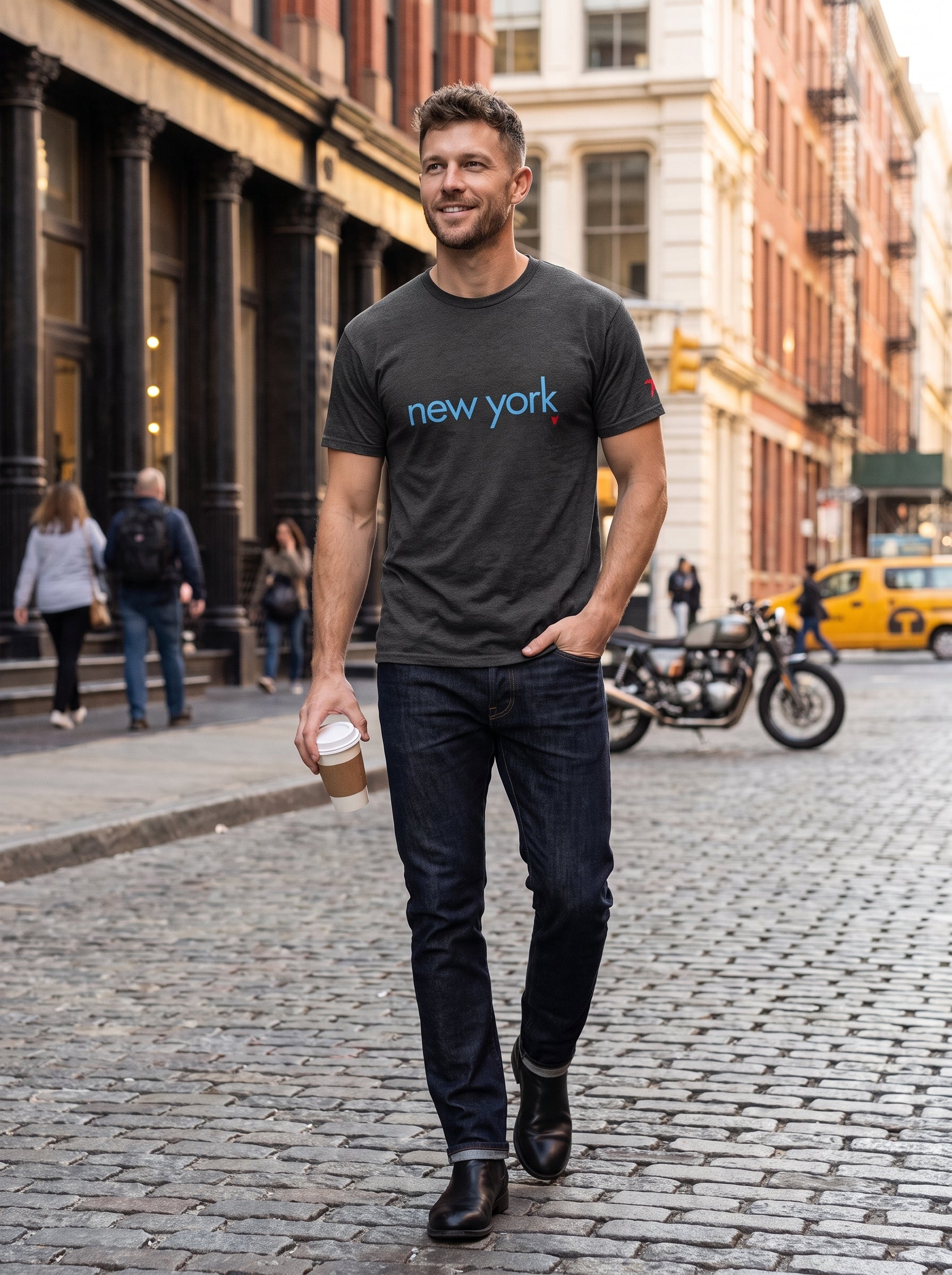 New York Classic Tee | Soft Cotton Unisex T-Shirt