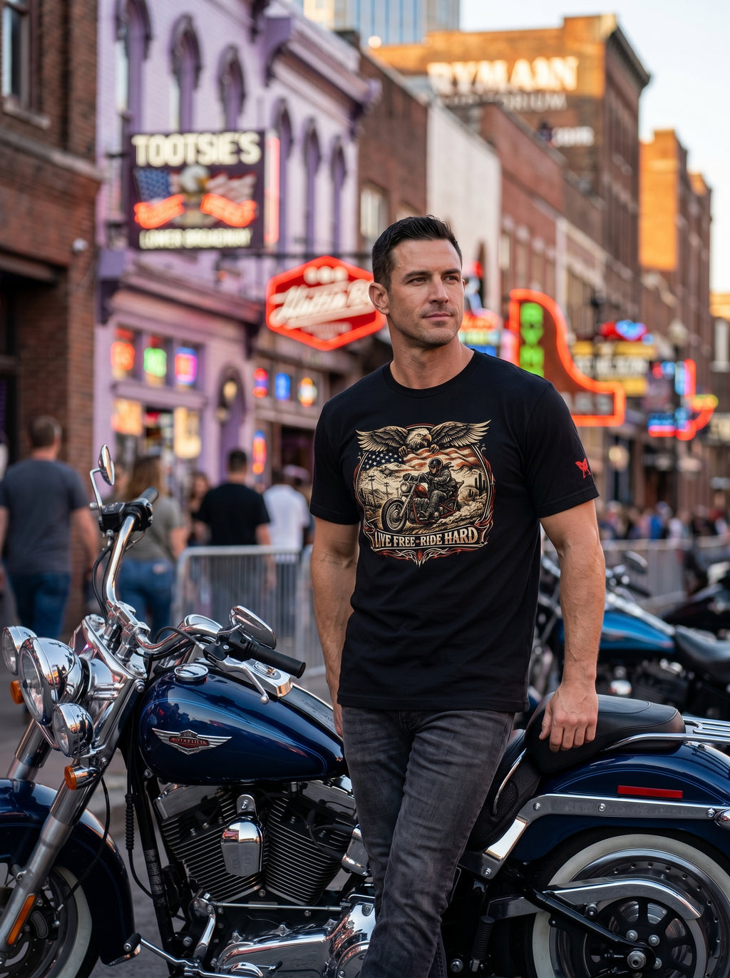 American Biker Culture - T-shirt