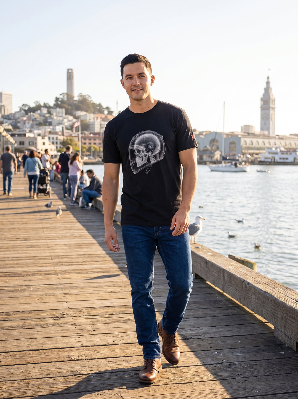 Unisex Fitted T-Shirt - Next Level 6210