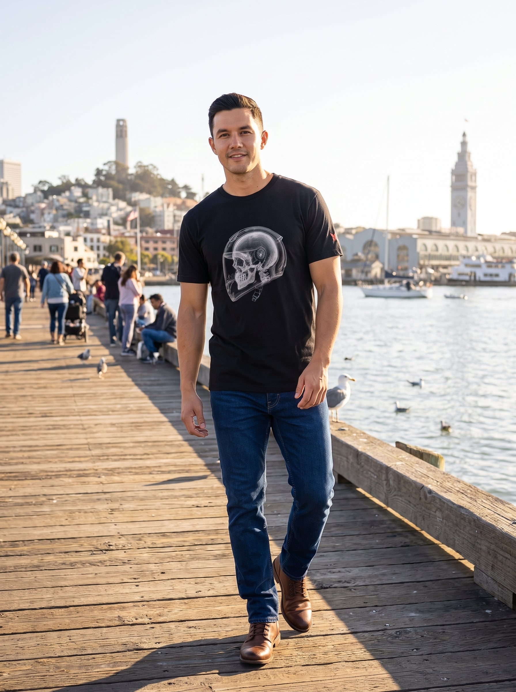 Unisex Fitted T-Shirt - Next Level 6210