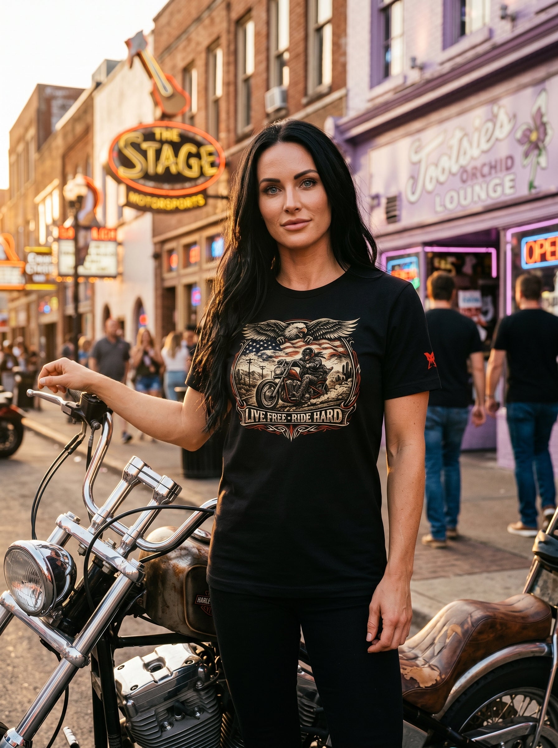American Biker Culture - T-shirt