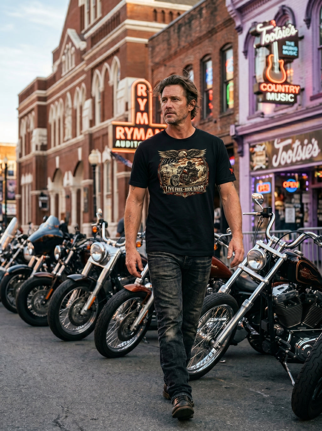 American Biker Culture - T-shirt